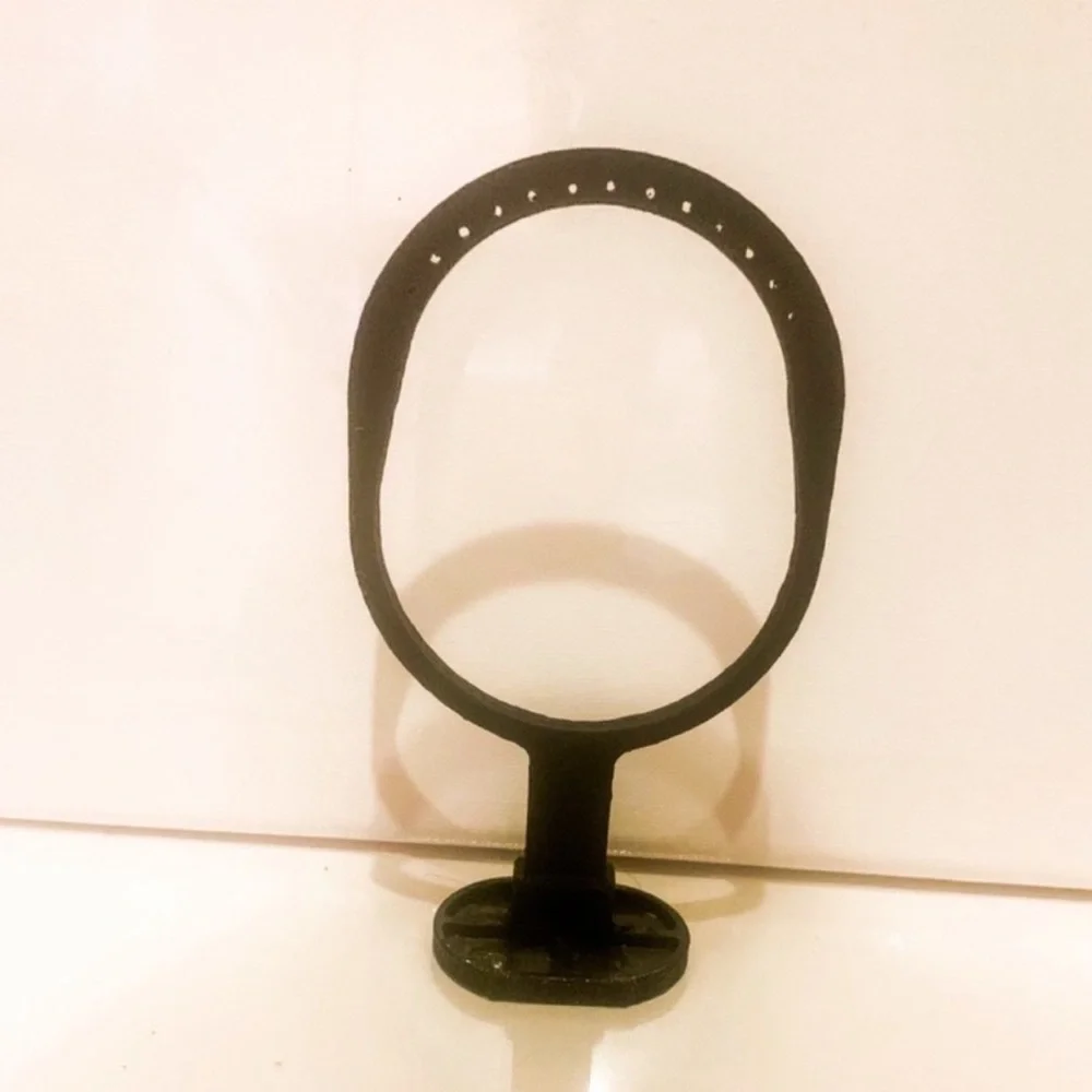 New Handmade Custom Black Earring Display 3D Printed